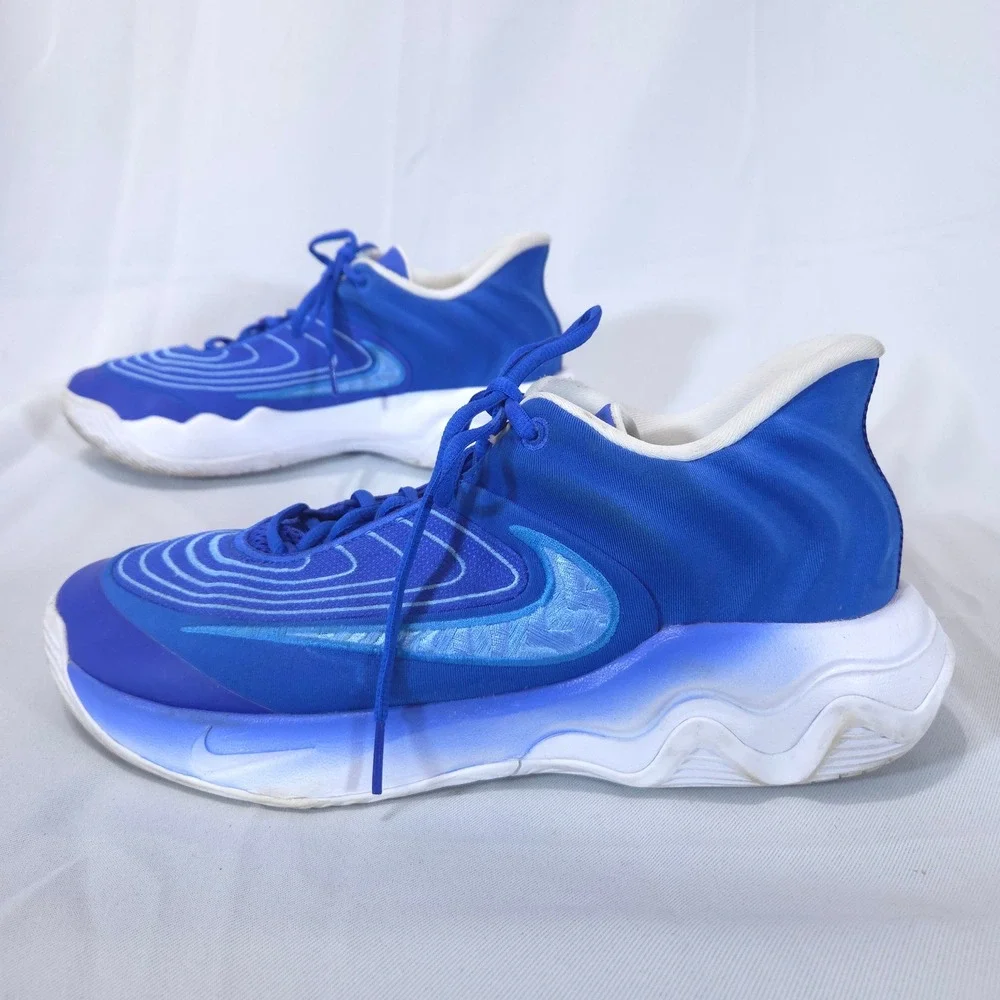 Nike Giannis Immortality 4 Mens 10 Racer Blue Low Top Basketball Shoes Training